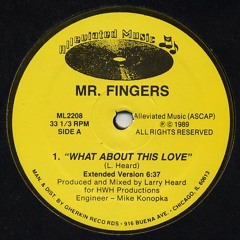 MR. FINGERS - WHAT ABOUT THIS LOVE [J*ski Extended]