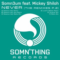 Somn3um - Never ft. Mickey Shiloh (Somn3um Club Mix) [Premiere]