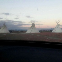 Ryan Clah hittin' that drum.. Aho! at Many Farms Youth Day '16