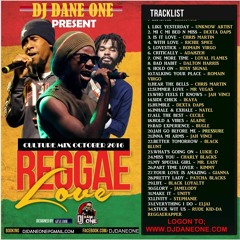 REGGAE LOVE - CULTURE MIX ( OCTOBER 2016 )