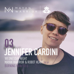 Jennifer Cardini - Mayan Warrior_Robot Heart Tie Up - Wednesday Night - Burning Man - 2016