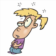Gaagiijmasade.  -  S/he has a sore stomach/stomach ache.