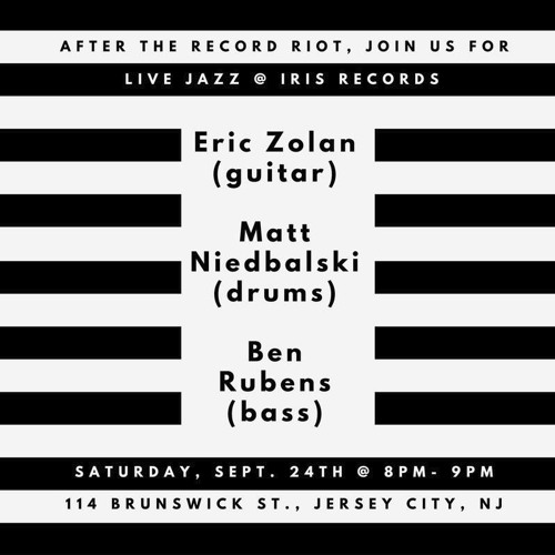 Live @ Iris - September 25th, 2016 - Eric Zolan Trio