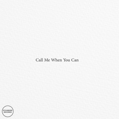 Conor Phillips-Call Me When You Can
