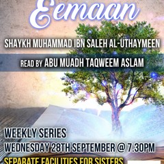 Usool Ul Eemaan Lesson 1