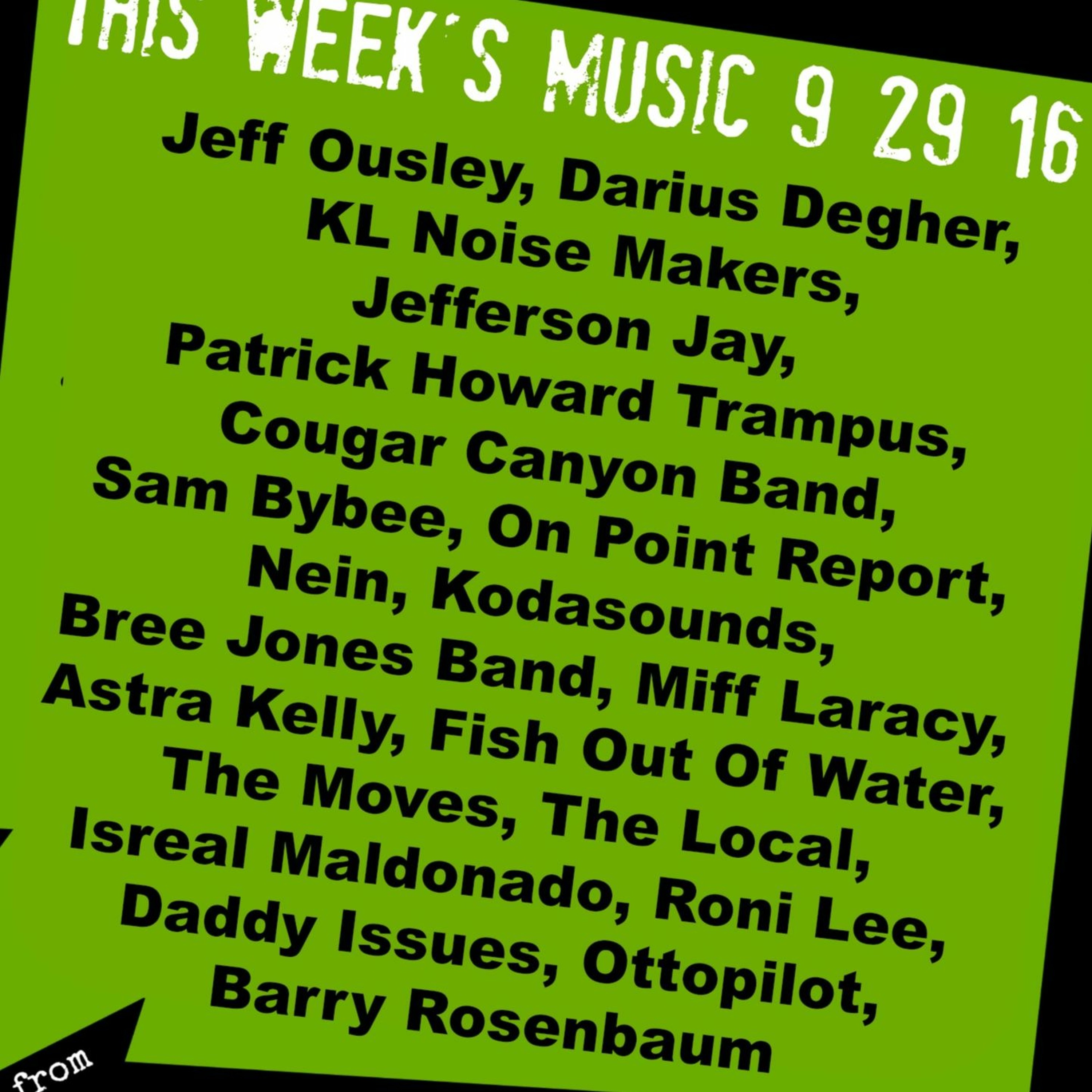 The Listen Local Show 9 29 16 episode artwork