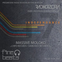 Independance #17@RadiOzora 2016 September | Massive Moloko Exclusive Guest Mix