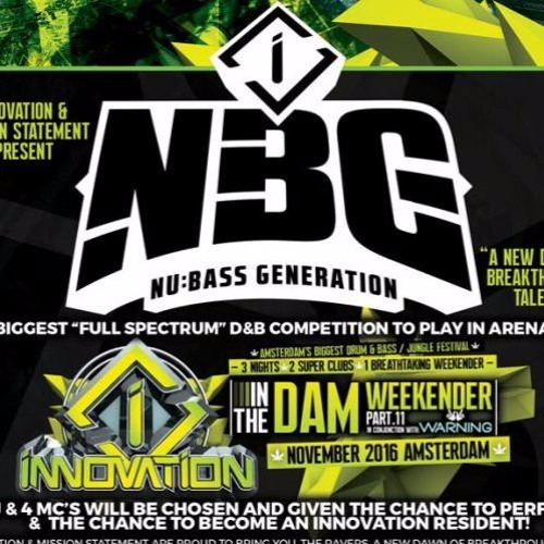 NU:BASS GENERATION IN THE DAM COMP DJ ENTRY - JAMES PJ (WINNING ENTRY)