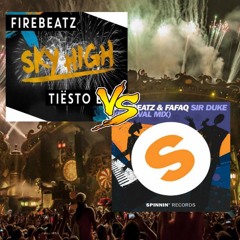 MASHUP #18 Sir Duke Festival Mix Vs Sky High Tiësto Edit (by TonyMartinz)