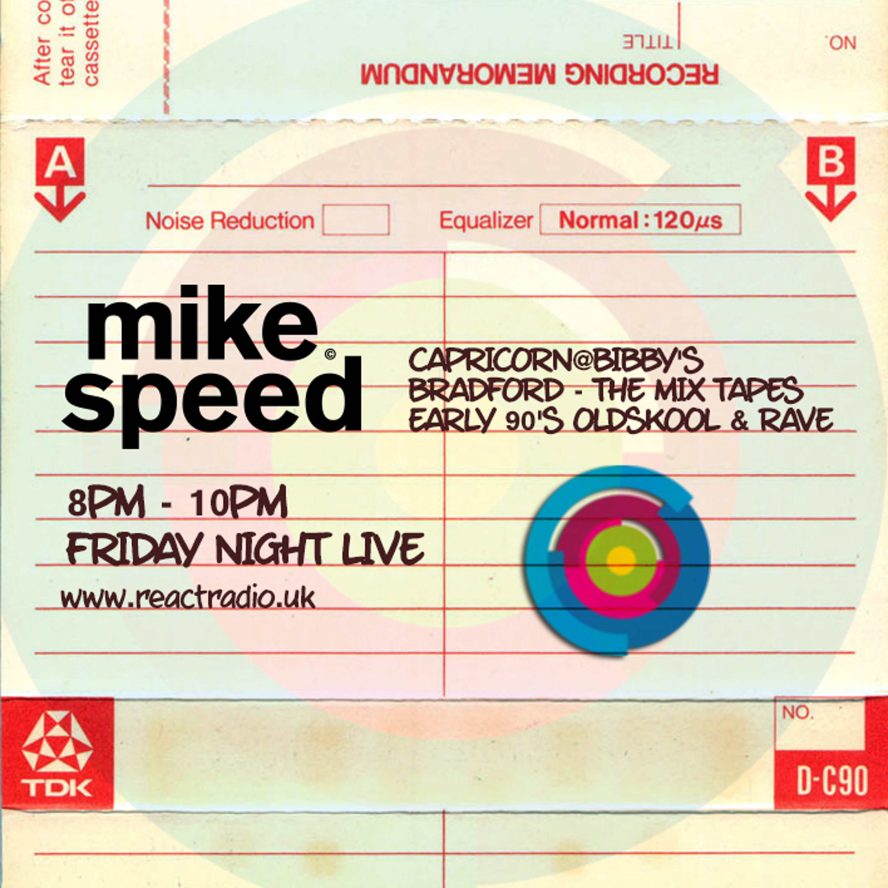 Mike Speed | React Radio UK Show | www.reactradio.uk | Underground & Oldskool Beats
