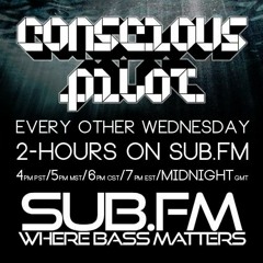 Artist rips of their tracks played by Conscious Pilot on Sub.FM