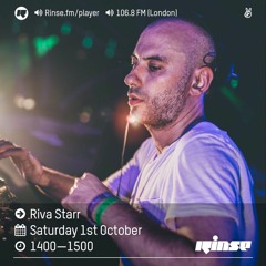 Rinse FM Podcast - Riva Starr - 1st October 2016