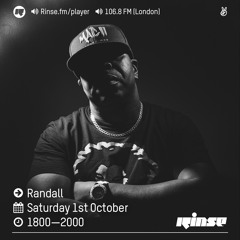 Rinse FM Podcast - Randall - 1st October 2016