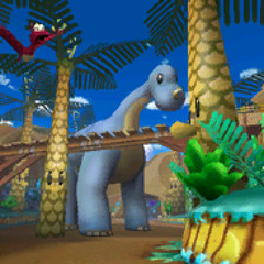DK Mountain & Dino Dino Jungle - Mario Kart- Double Dash!! remix by GilvaSunner