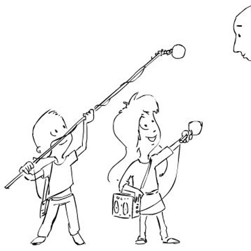 Журналист рисунок карандашом