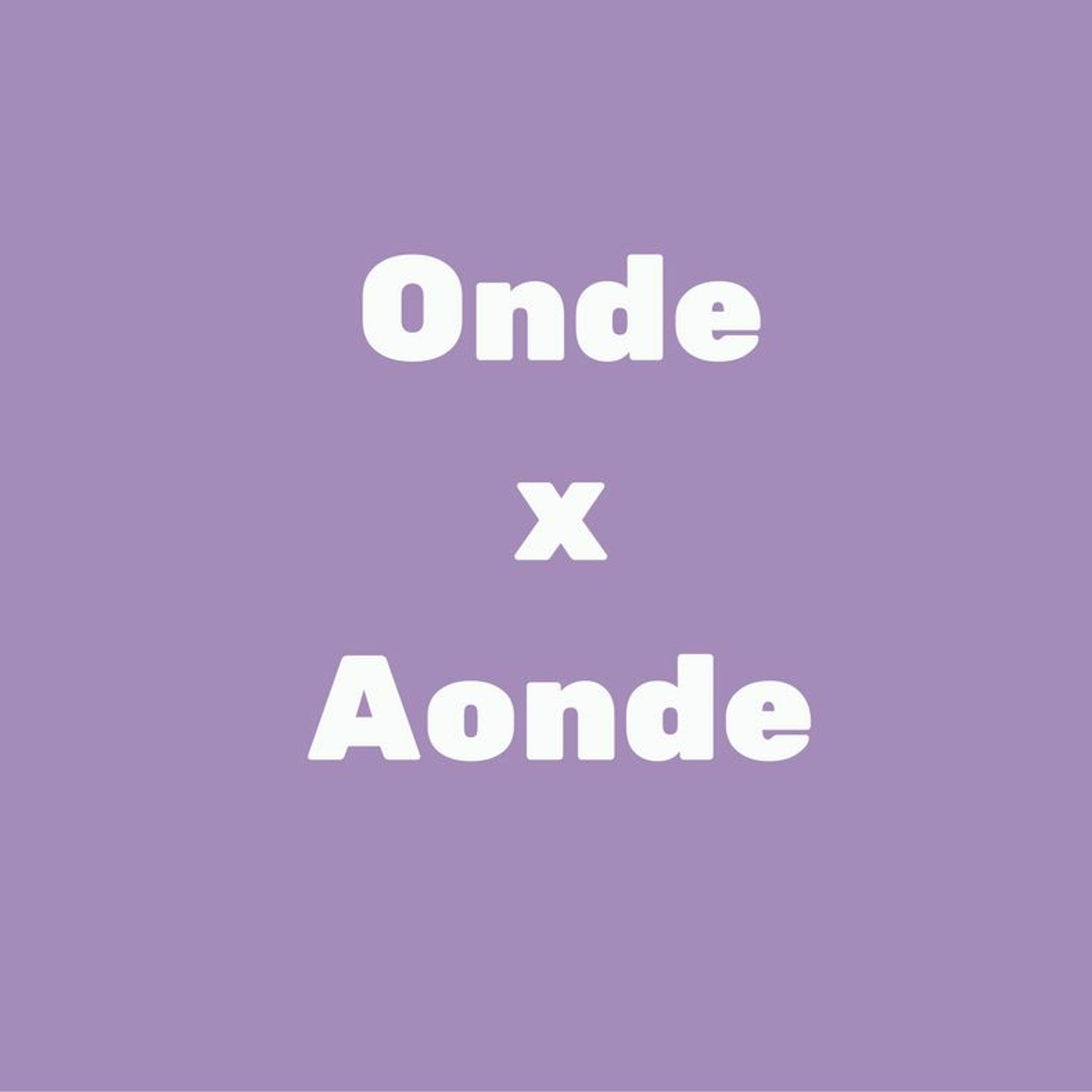 Onde x Aonde episode artwork