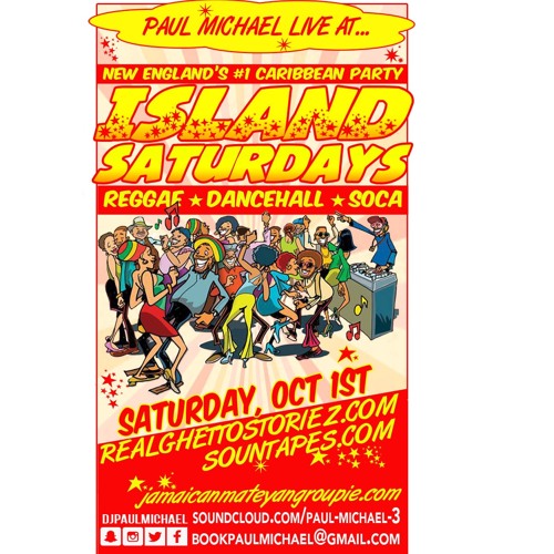 PAUL MICHAEL LIVE AT ISLAND SATURDAYS ON OCT. 1ST