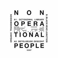 Non-Operational People "Octogonal Library" - Boiler Room Debuts