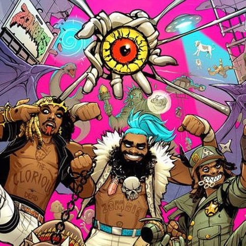 P-568 Flatbush Zombies 3001 A Laced Odyssey Album Cover Poster Wall Art Canvas
