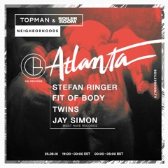 Stefan Ringer Topman Neighborhoods x Boiler Room Atlanta DJ Set