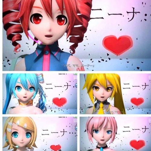 Two breaths walking -ft Project DIVA Characters