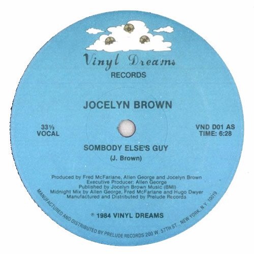 Jocelyn Brown - Somebody Else's Guy - John Birbilis Mix