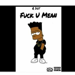 R Dot- Fuck U Mean