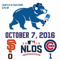 October 7, 2016 - Cubs 1, Giants 0