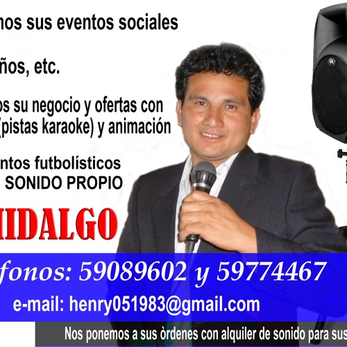 Stream COVER KARAOKE QUE ME LLEVE EL DIABLO by Henry Gustavo Hidalgo