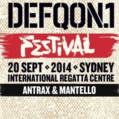 Mantello & Antrax(NL) Feat. MC Whiskey @ Defqon.1 Festival Australia 2014 (Black Stage)