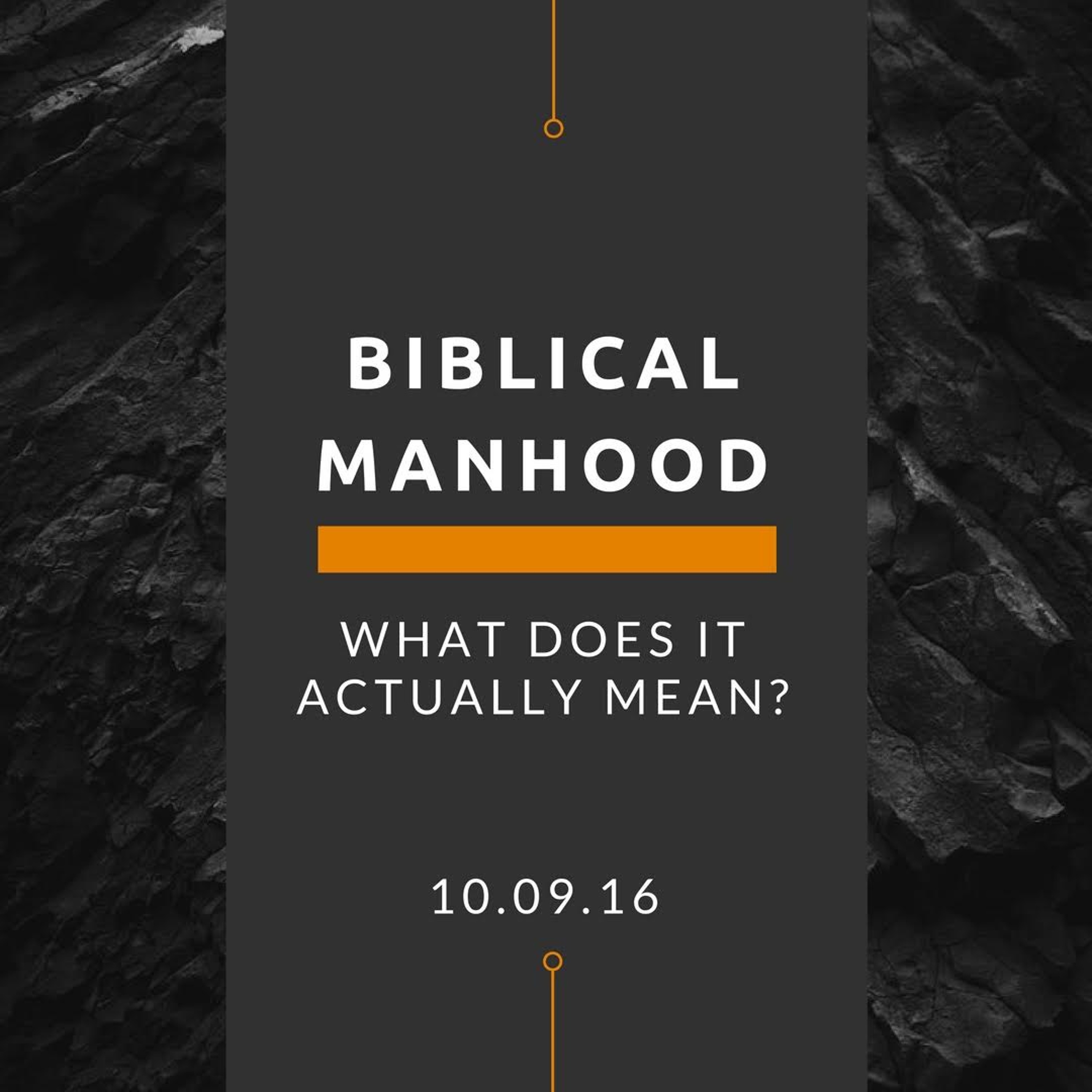Episode 24: "What is Biblical Manhood?" episode artwork