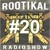 Artwork for Rootikal Radioshow #20 - 11th October 2016
