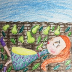 La nena vendida con las peras