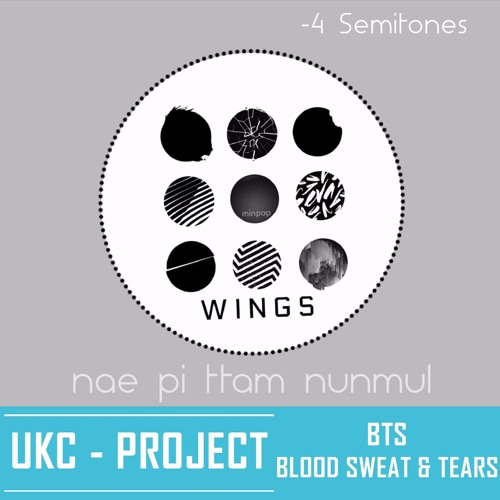 Stream [INSTRUMENTAL COVER] BTS - 피 땀 눈물 (Blood Sweat & Tears) (-4  Semitones Key) by U.K.C Project | Listen online for free on SoundCloud