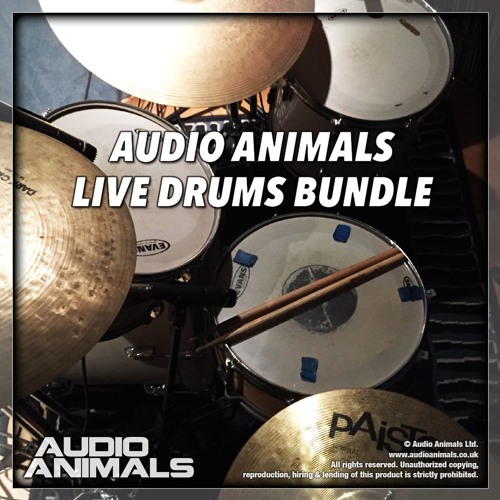 Stream Audio Animals Live Drums Bundle Wav / Kontakt Sample Pack by