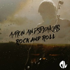 Aaron and speakers! - ROCK AND ROLL!