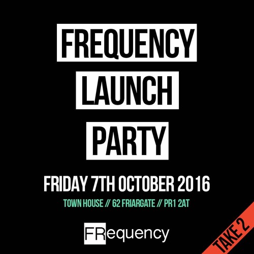 David Barker - Frequency Launch Party at the Town House Coffee & Brew Bar, Preston (07-10-2016)