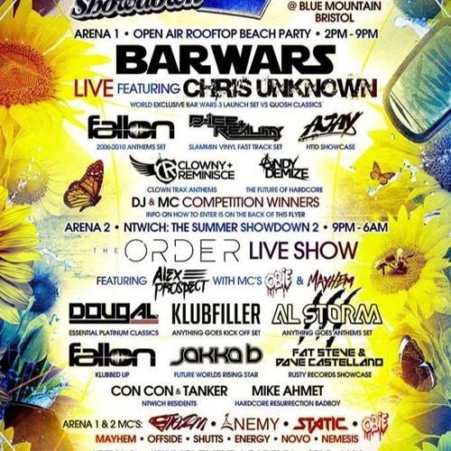 DJ Dougal With MC's Offside & Shutt's LIVE @ NTWICH The Summer Showdown 2