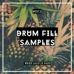 WCKD Free Drum Fills (14 Free EDM Drum Fill Samples)