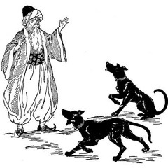 The Story of the Second Old Man and of the Two Black Dogs