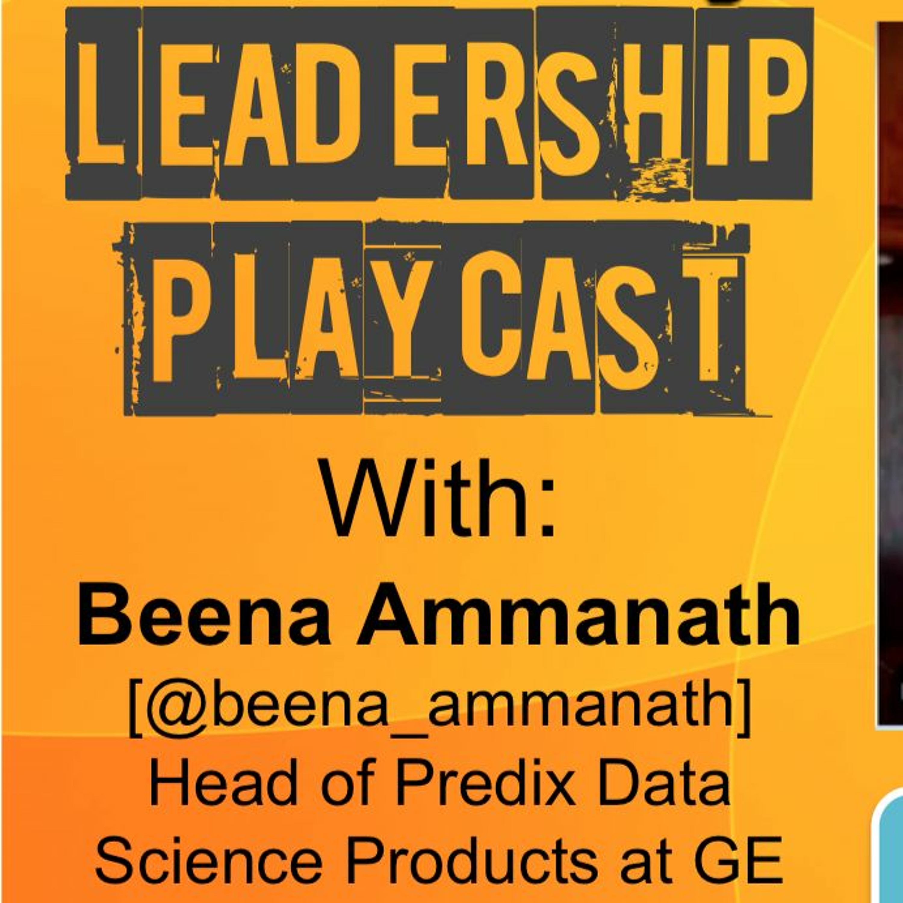 Beena Ammanath, Head of Data Science, GE