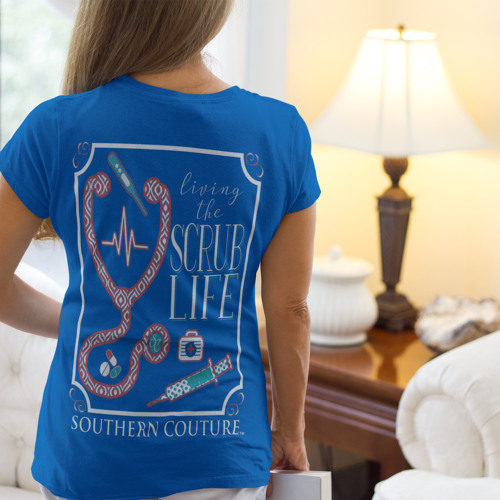 Southern couture scrub life sale