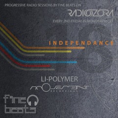 Independance #18@RadiOzora 2016 October | Li - Polymer Exclusive Guest Mix