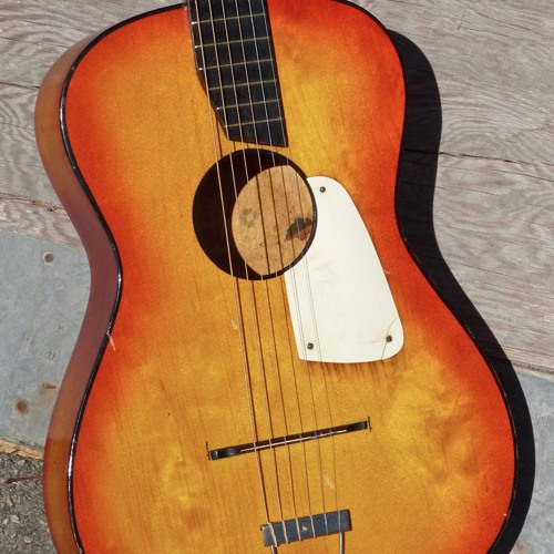 Stream 1960s Czechmade tailpiece parlor guitar by Jake Wildwood