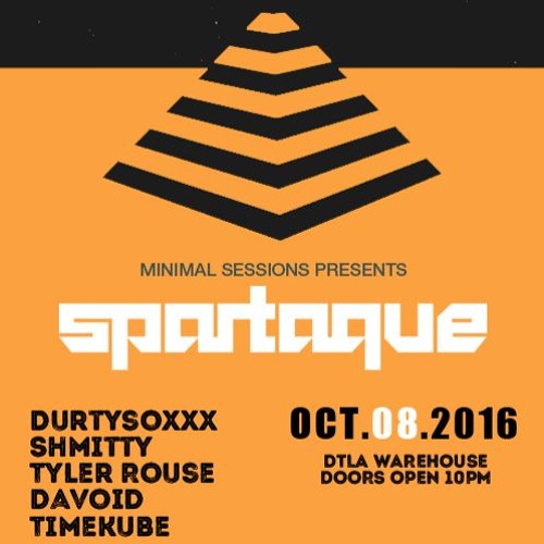 LIVE | [10.8] Shmitty b2b Tyler Rouse @ Minimal Sessions [DTLA Warehouse]