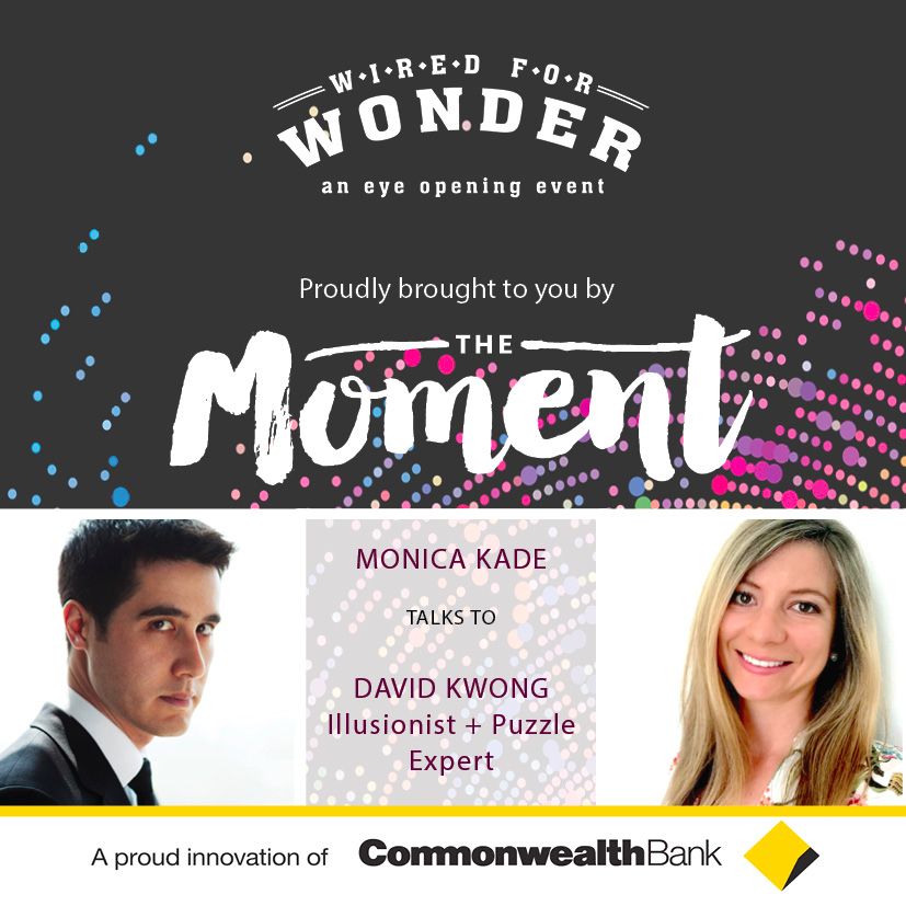 Podcast Series: David Kwong - The Moment HQ + Wired For Wonder episode artwork