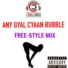ANY GYAL CYAAN BUBBLE…. RAW FREESTYLE MIX - DJ CRIS CROSS