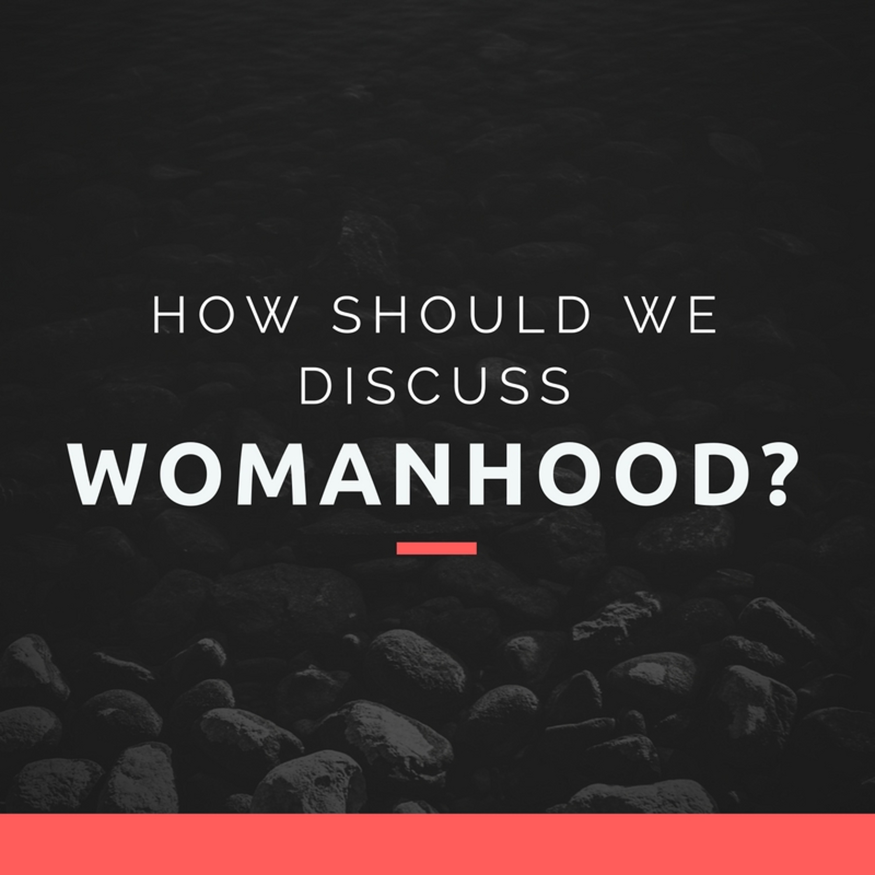 Episode 25: "How Should We Discuss Womanhood?" episode artwork