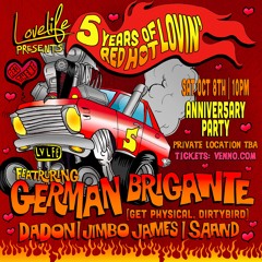 German Brigante Live at Lovelife - 5 Year Anniversary [MI4L.com]