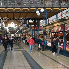 Budapest Great Market Hall — Roland CS-10EM binaural recording
